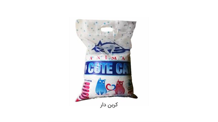 خاک مخصوص گربه، گلوله شونده، کربن فعال، ۱۰ کیلوگرمی، برند کیوت‌کت(CuteCat) کد423