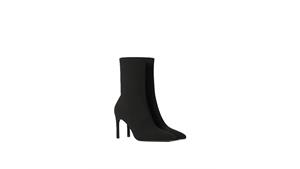 نیم بوت زنانه Stretch ankle boots with heels اورجینال برند BERSHKA
