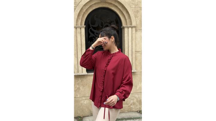 شومیز چین‌دار