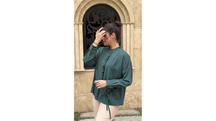 شومیز چین‌دار