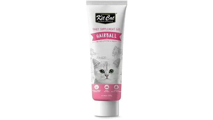 ژل آنتی هیربال گربه کیت کت Kit Cat وزن 120 گرم