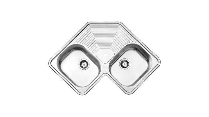 سینک فانتزی توکار مدل 540/83 استیل البرز