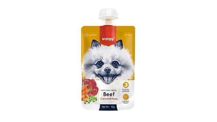 پودینگ سگ طعم گوشت گوساله ونپی Wanpy