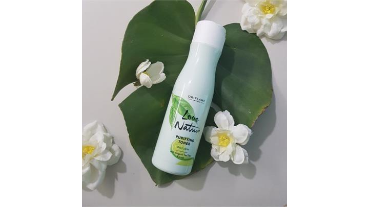 تونر پاکسازی کننده پوست چرب لاو نیچر Love Nature اوریفلیم Oriflame