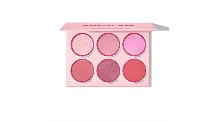 پالت رژگونه 6 رنگ شیگلم Sheglam Floral Flush Blush Palette