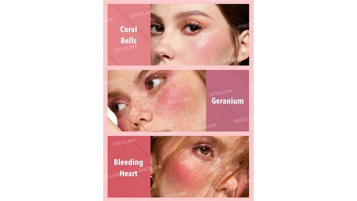 پالت رژگونه 6 رنگ شیگلم Sheglam Floral Flush Blush Palette