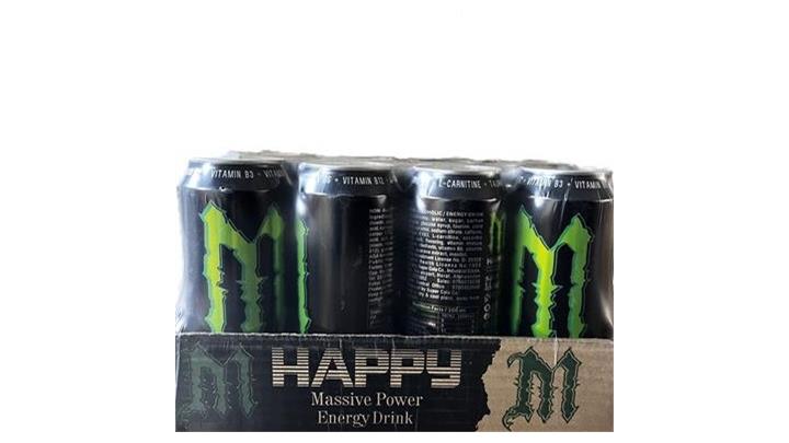 نوشیدنی انرژی زا هپی مانستر MONSTER (عمده) 500 میلی لیتر
