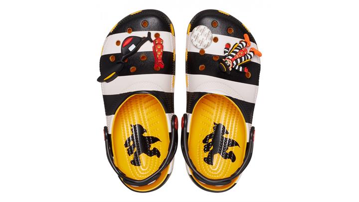 کراکس مدل McDonald's x Crocs Classic Clog Hamburglar