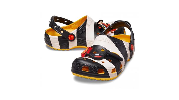 کراکس مدل McDonald's x Crocs Classic Clog Hamburglar