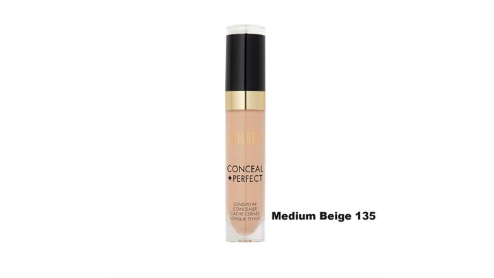 کرم کانسیلر فول کاور میلانی milani رنگ 135 Medium Beige