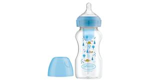 شیشه شیر طلقی 270 میلی لیتر دکتر براوون آپشن پلاس DrBrowns