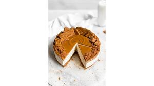 چیز کیک لوتوس Lotus cheesecake