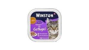 ووم گربه بالغ وینستون طعم گوشت پرنده Winston