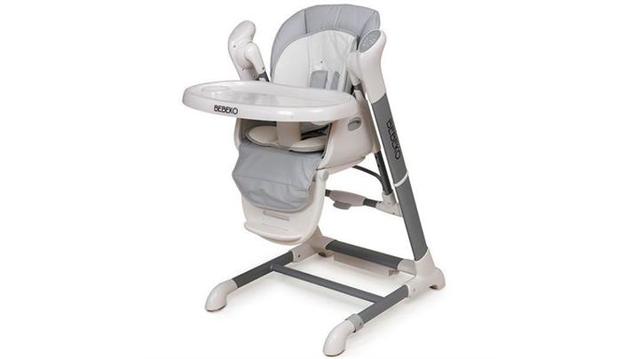 صندلی غذاخوری تابشو رنگ طوسی برند ببکو مدل 818 Bebeko highchair 