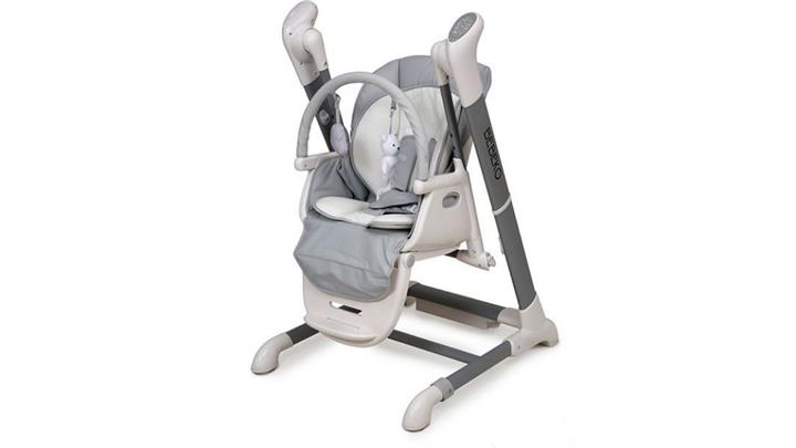 صندلی غذاخوری تابشو رنگ طوسی برند ببکو مدل 818 Bebeko highchair 