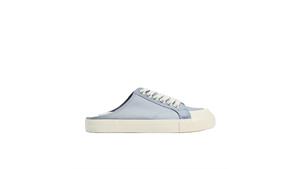 کفش کتونی زنانه اورجینال SATIN MULE TRAINERS برند zara