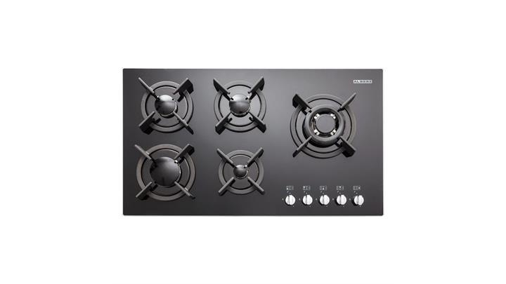 اجاق گاز رومیزی توکار مدل G-5907 L&R استیل البرز پلوپز سمت راست