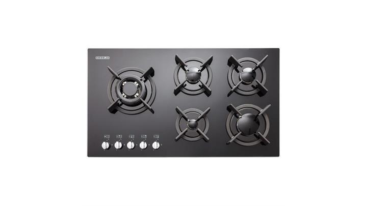 اجاق گاز رومیزی توکار مدل G-5907 L&R استیل البرز پلوپز سمت چپ