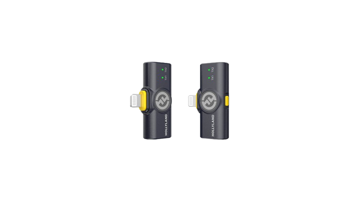 میکروفن یقه ای بی سیم هالی لند HOLLYLAND LARK M2 Wireless Lavalier Microphone