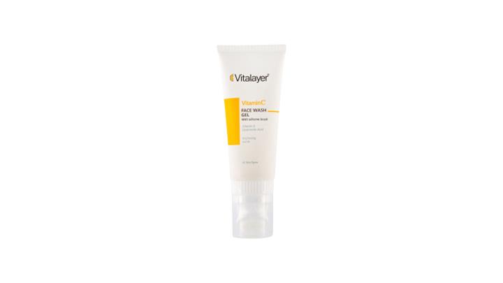 ژل شست و شوی صورت ویتالیر Vitalayer مدل Vitamin C حجم 200 میلی لیتر