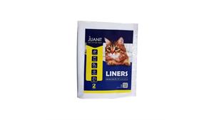 لاینر، کیسه زباله مخصوص ظرف خاک گربه، ۲ عددی، برندژوانیت(Juanit) کد409