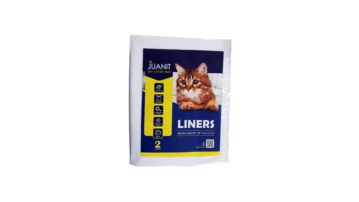 لاینر، کیسه زباله مخصوص ظرف خاک گربه، ۲ عددی، برندژوانیت(Juanit) کد409