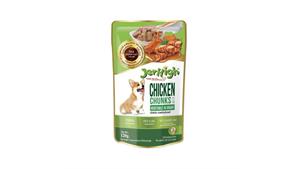پوچ سگ جرهای طعم مرغ و سبزیجات Jerhigh 