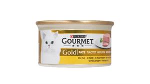 کنسرو گربه طعم مرغ 85 گرمی گورمت Gourmet