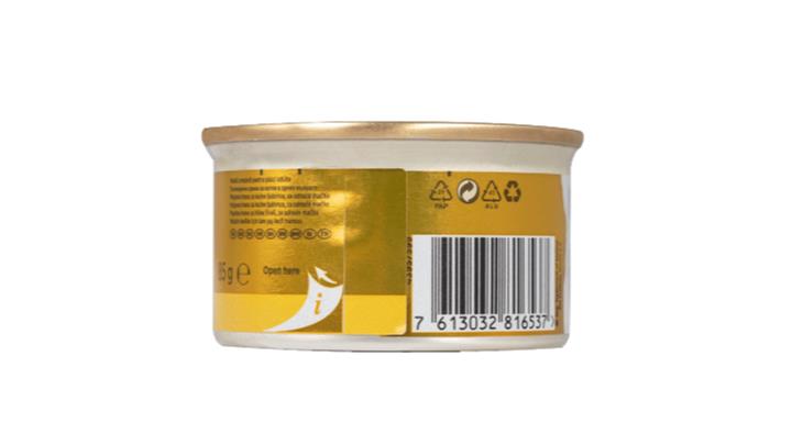 کنسرو گربه طعم مرغ 85 گرمی گورمت Gourmet