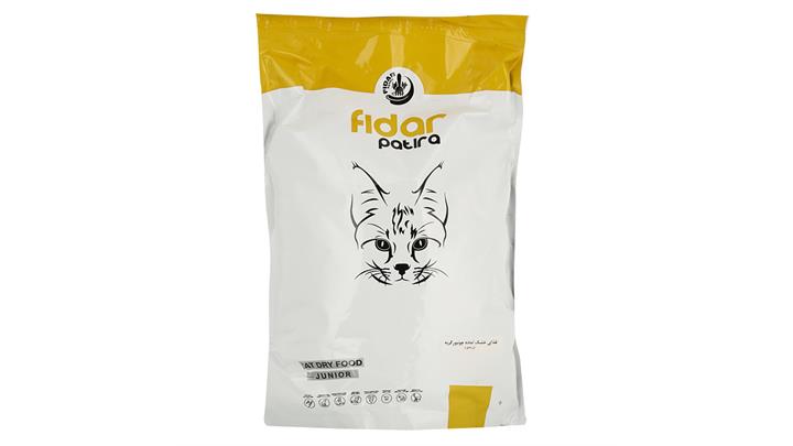 غذای خشک گربه جونیور 1500 گرمی فیدار FIDAR PATIRA