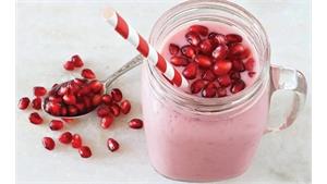 اسموتی انار Pomegranate smoothie