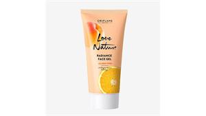 ژل شفاف کننده صورت اوریفلیم Love Nature Radiance Organic Apricot Face Gel