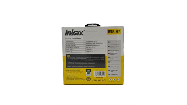 هدست بی‌سیم مدل H07 برند Inkax