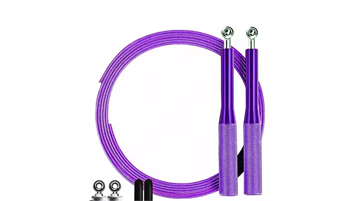 طناب ورزشی مدل 730.1 کراسفیت بنفش Jump rope