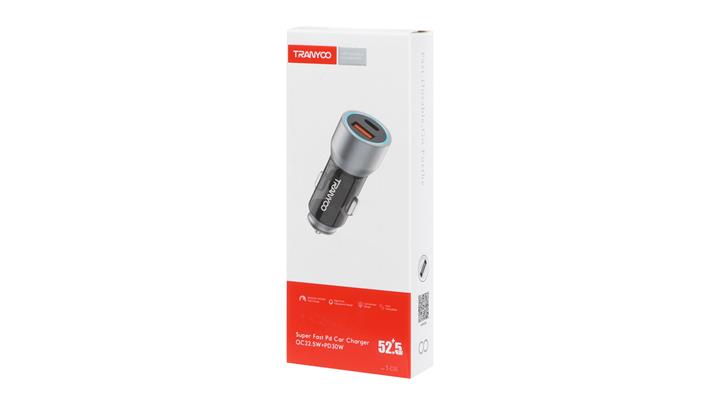 شارژر فندکی 52.5 وات ترانیو Tranyoo T-C35