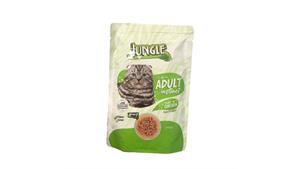 پوچ گربه بالغ طعم مرغ جانگل Jungle