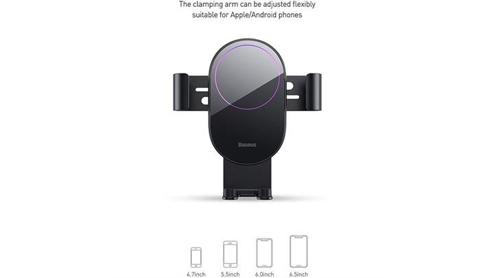 پایه نگهدارنده گوشی بیسوس مدل Baseus Simplism Gravity Car Mount Holder with Suction Base SUYL-JY01