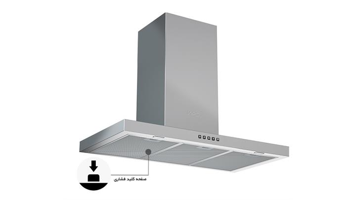 هود کن CAN مدل 1420 نقره ای