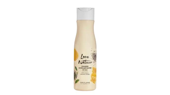 میسلار واتر دانه چیا و عسل لاونیچر اوریفلیم Love Nature Calming Micellar Water with chia & organic honey