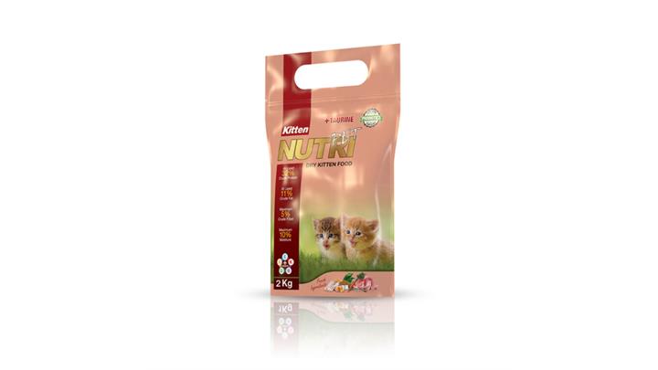 غذای خشک بچه گربه، ۲ کیلوگرمی، برند نوتری پت(NutriPet) کد390