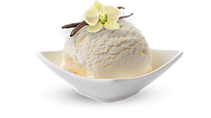 بستنی وانیل(اسکوپی)Vanilla ice cream 