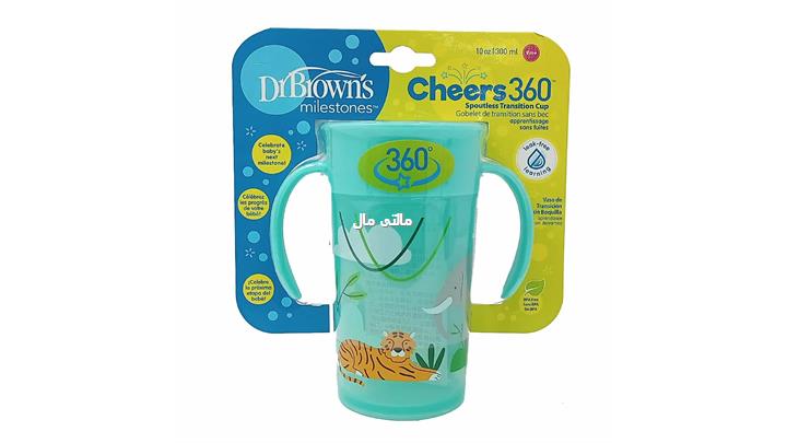 لیوان آبمیوه خوری 360 درجه 300 میل دکتربراون Dr Browns