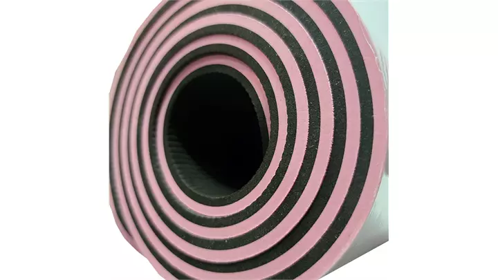 مت یوگا و پیلاتس TPE مدل ایگل ضخامت 8 میلی متر رنگ یاسی