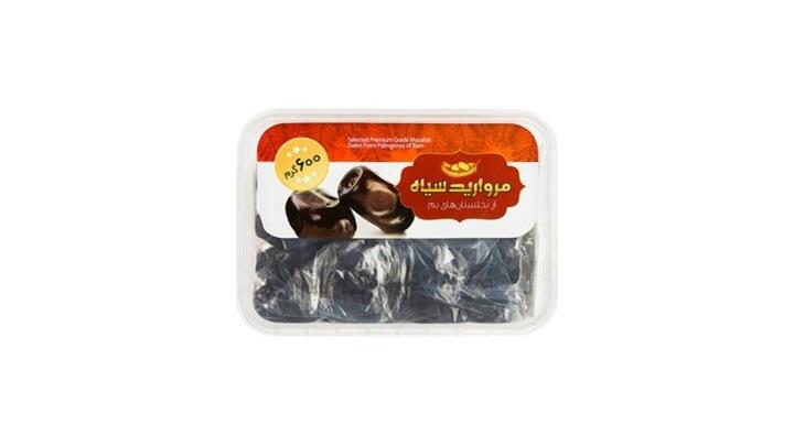 رطب مضافتی مروارید سیاه ۶۰۰ گرمی کد15