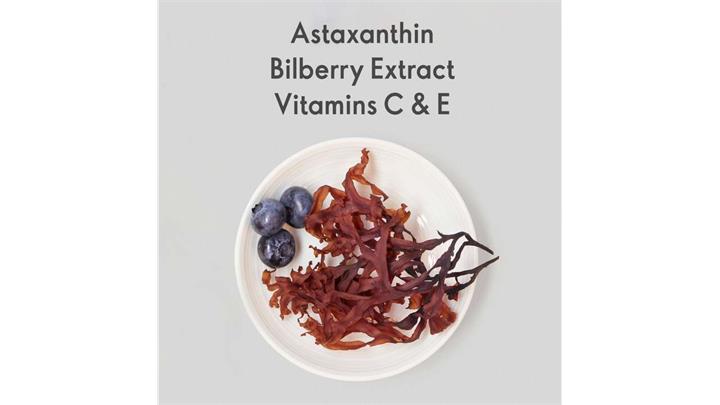 کپسول مکمل ویتامین C اوریفلیم Astaxanthin & Bilberry Extract