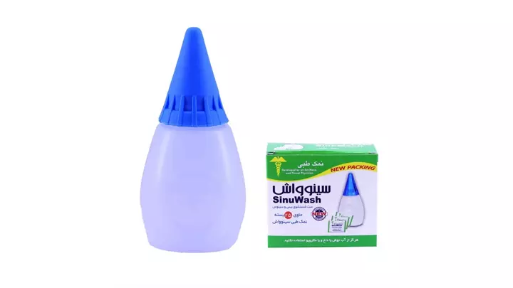 ست شستشوی بینی و سینوس سینوواش (به همراه نمک طبیعی)