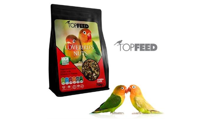 خوراک آجیلی طوطی برزیلی تاپ فید TopFeed