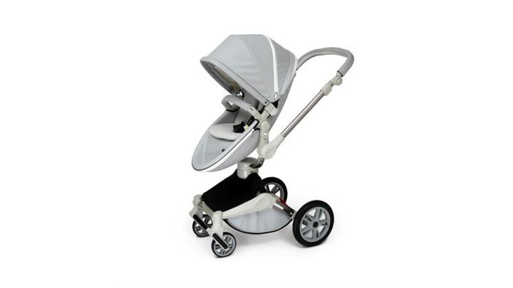 کالسکه برند ببکو مدل شیکاگو Bebeko chicago stroller رنگ طوسی روشن