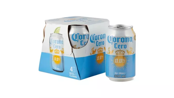 نوشیدنی آبجو بدون الکل کرونا corona بسته 24 عددی