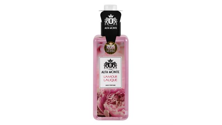 بادی پرفیوم زنانه L’Amour Lalique برند آلفامونته Alfa monte حجم 260 میلی لیتر